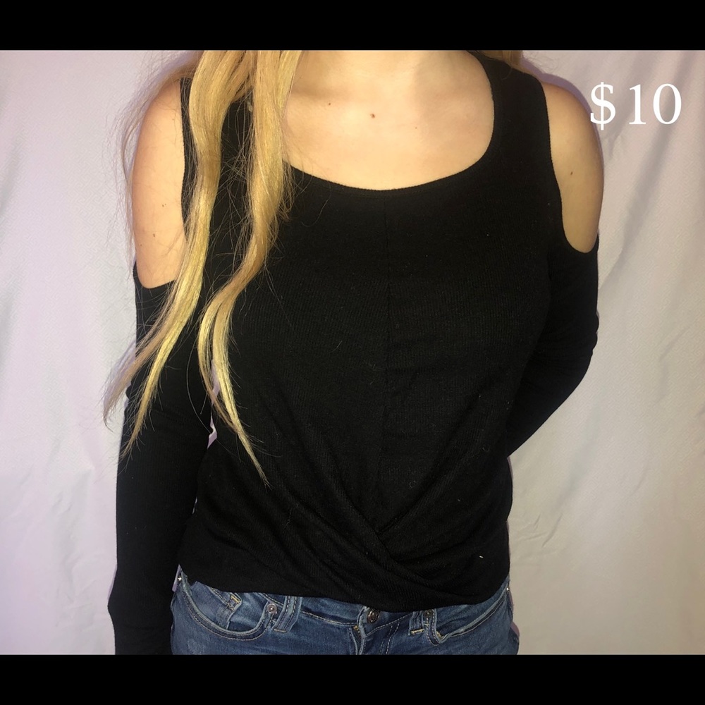 open shoulder top